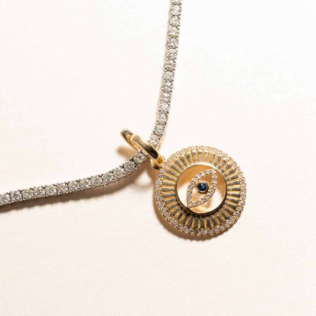 Protection eye charm