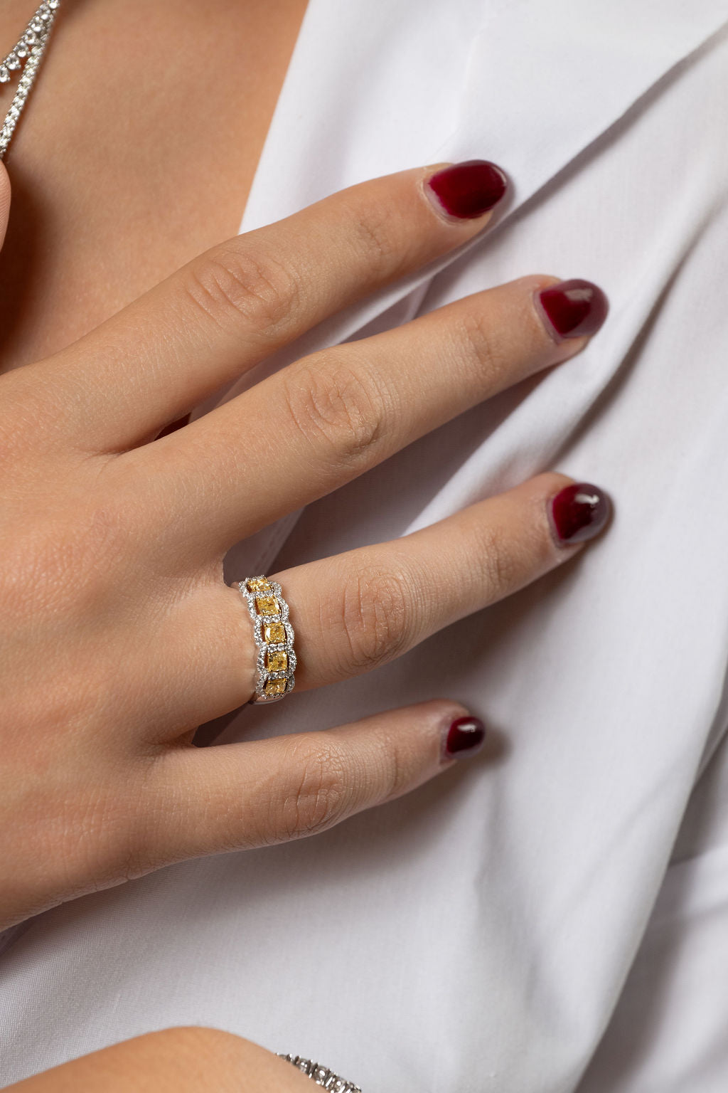 Fancy Cushion Ring