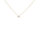Mini toi et moi necklaces
