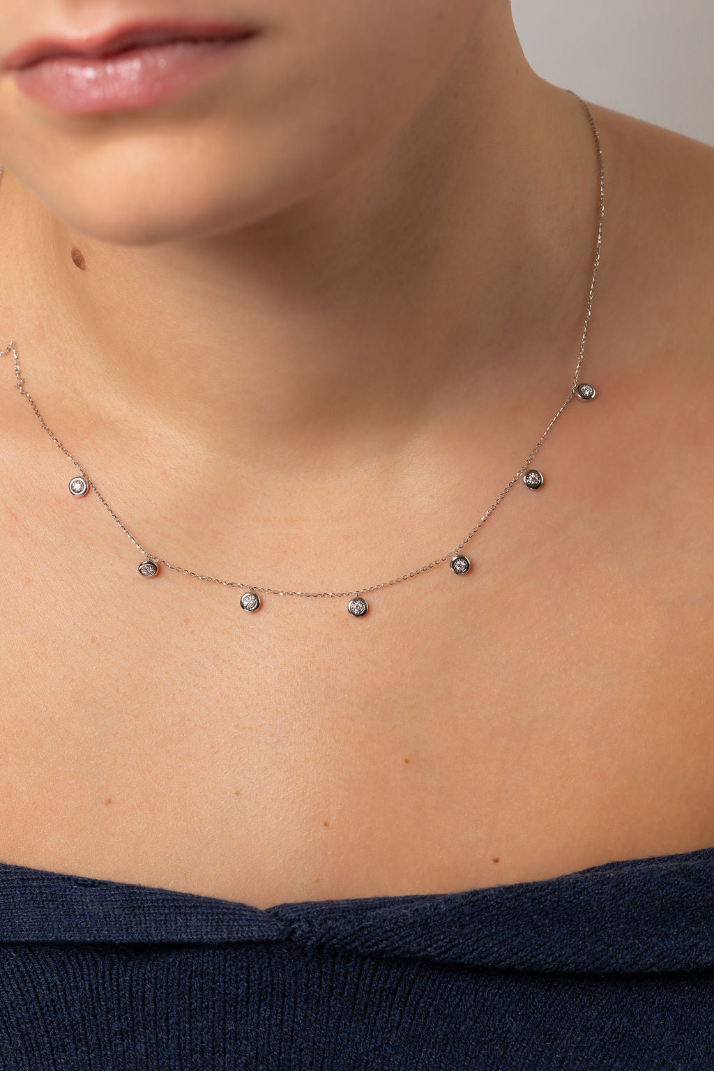 Dancing Diamonds Necklace