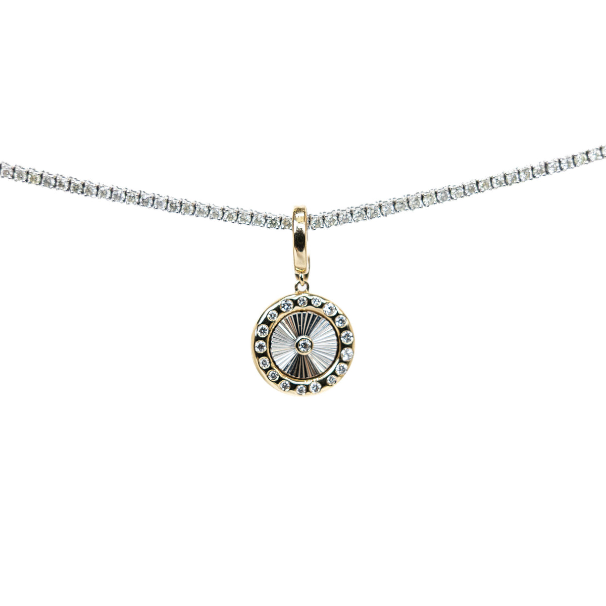 Dije DIAMOND RAY STAR CHARM
