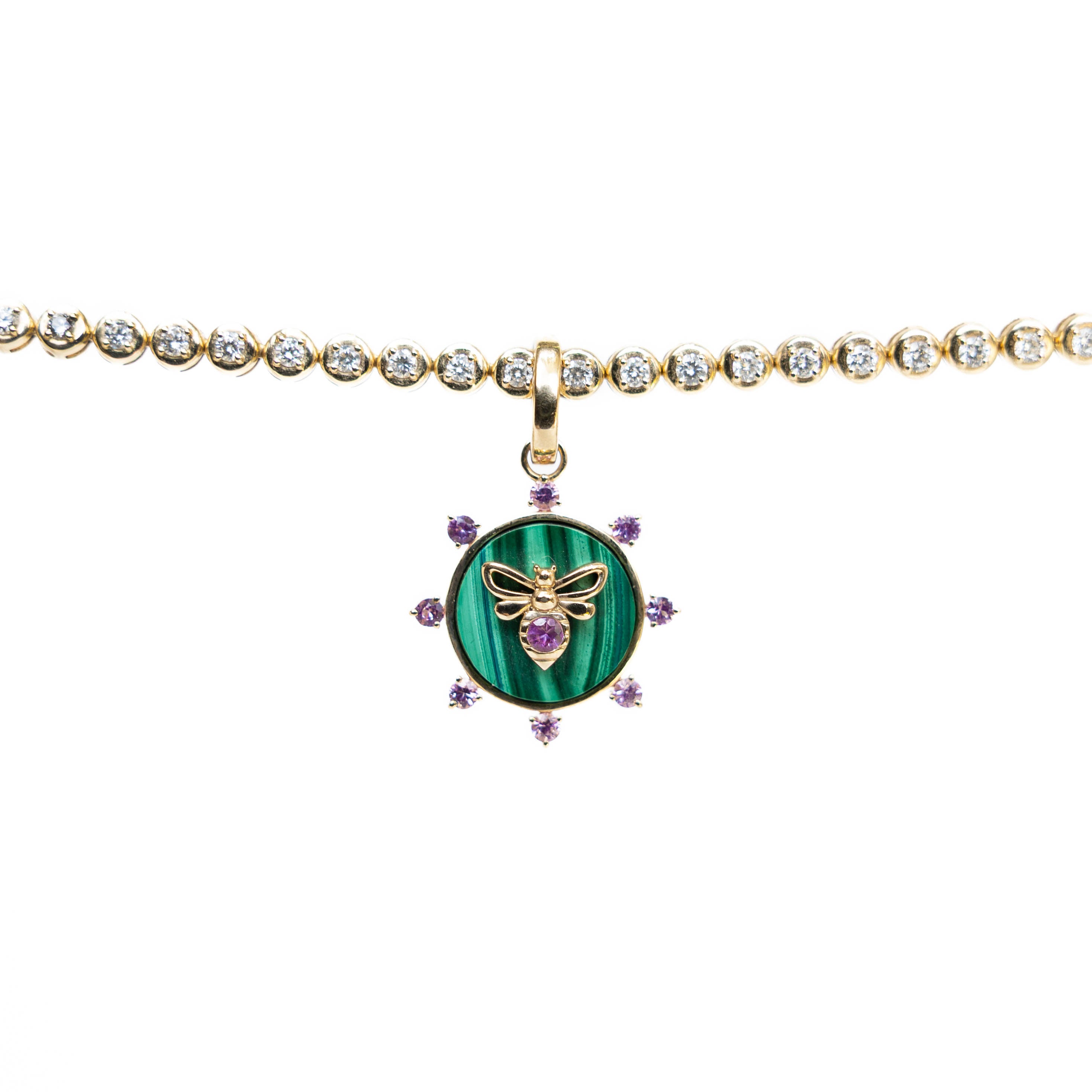 Dije BEE MALACHITE