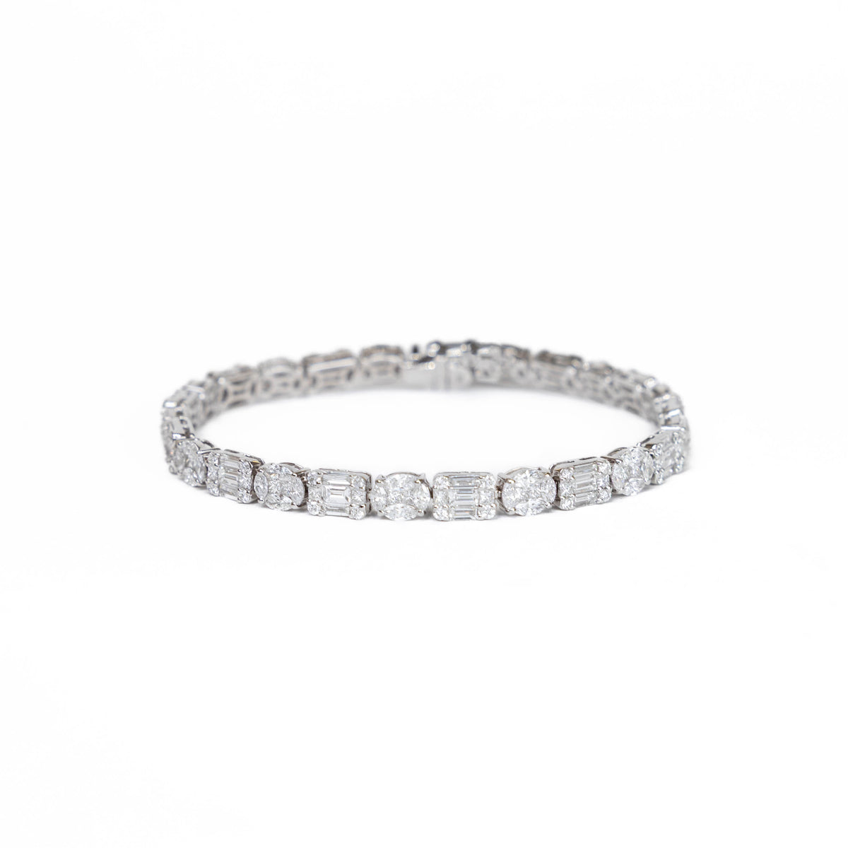 Pulsera ILUSION EMERALD OVAL TENNIS BRACELET