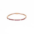 Pulsera TENNIS RUBÍES Y DIAMANTES SMALL