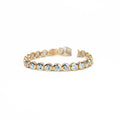 Tennis TURQUESAS BEZEL SETTING