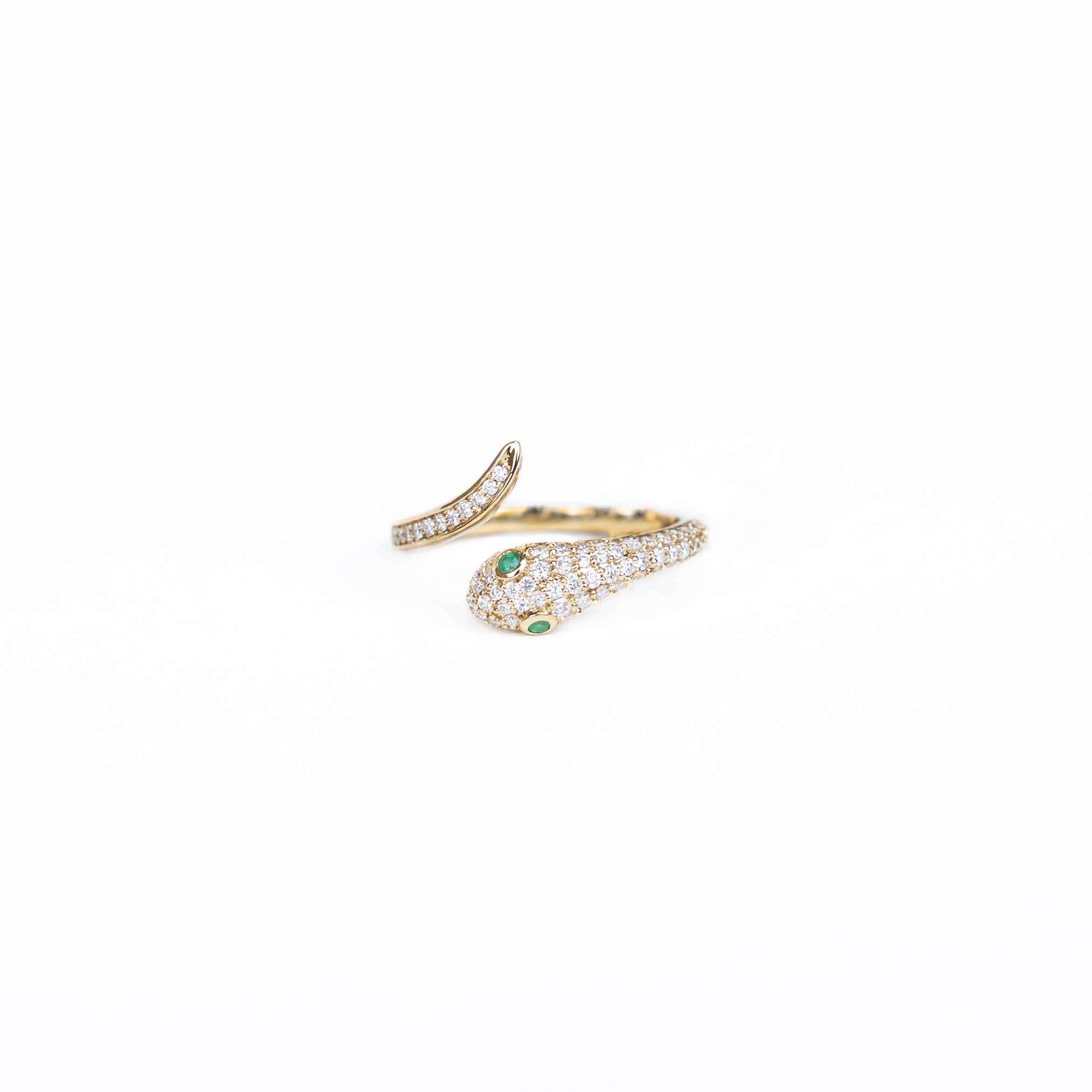 Anillo DAINTY PAVE VIBORA