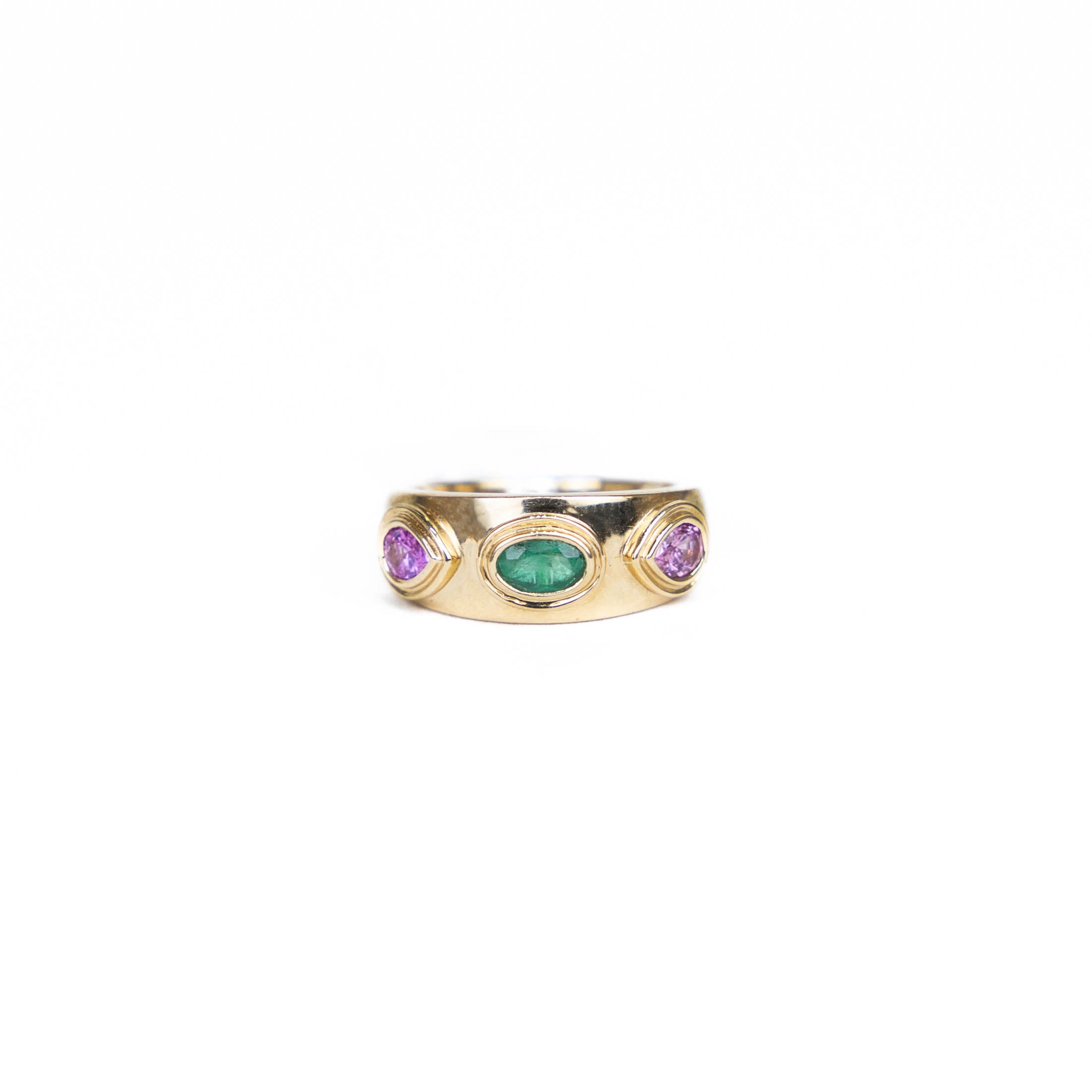 Anillo PINKY RING WONDER COLORED STONE