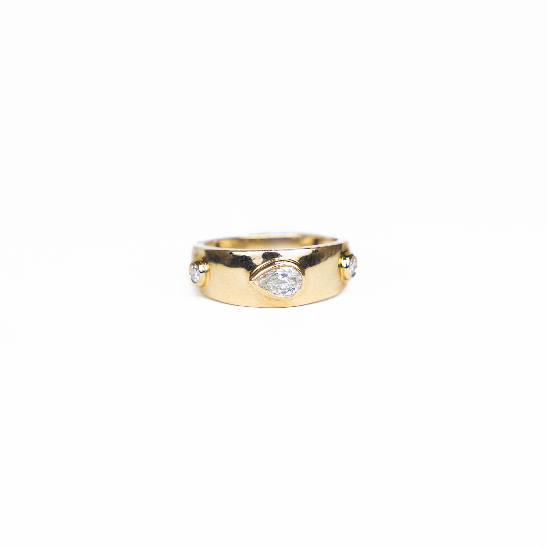 Anillo PINKY RING PEAR AND ROUNDS