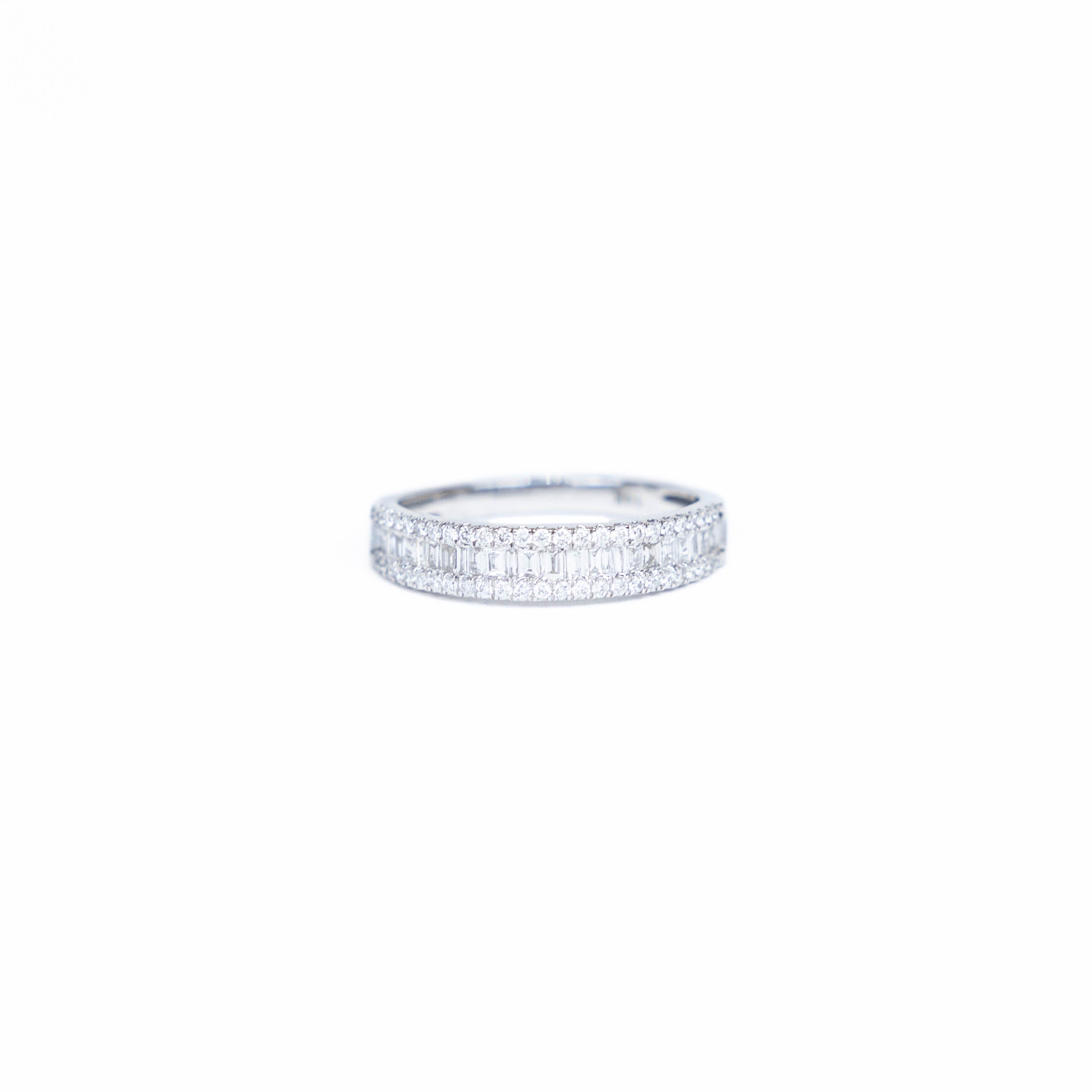 Anillo BAGUETTES AND ROUNDS BAND
