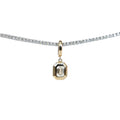 Dije EMERALD DOUBLE BESSEL