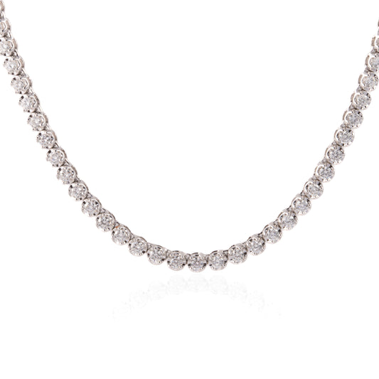 2.6 CTS Buttercup tennis necklace